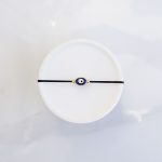 Blue evil eye bracelet
