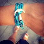 Anchor bracelet