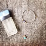 Blue evil eye bracelet