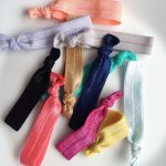 Elastic hair ties set 5pcs