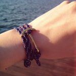 Oblong anchor bracelet