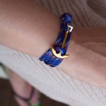 Oblong anchor bracelet