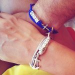 Anchor bracelet "Love"