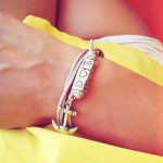 Anchor bracelet "Love"