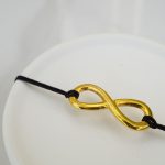 Infinity charm bracelet