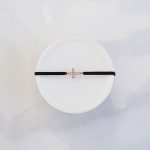 Macrame cross bracelet