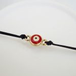 Red evil eye bracelet + COLORS