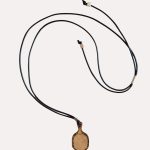 Wooden tennis racket pendant