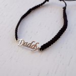 “Daddy” bracelet