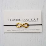 Infinity charm bracelet