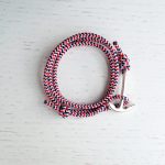 Anchor bracelet "Stripes"