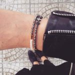 Tiny glass bracelet