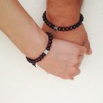 Brown wood bracelet