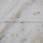 925 silver tiny dot bracelet