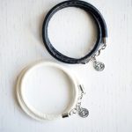 Faux leather zodiac bracelet