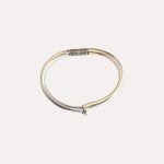 Nail bangle bracelet