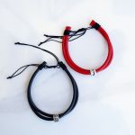 Personalised leather bracelets