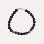 Men black onyx bracelet