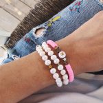 Pearls accent bracelet