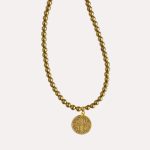 ICXC NIKA hematite necklace