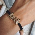 "Family" bracelet - mother, father, son and daughter