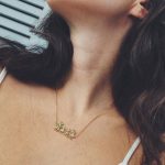 "Family" necklace - mother, father, son and daughter