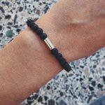 Black lava bracelet