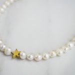 3 stars pearls necklace