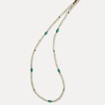 Light Brown Dream tiny beads necklace
