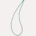 Light Green Dream tiny beads necklace