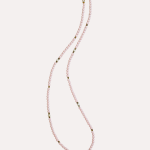 Light Pink Dream tiny beads necklace
