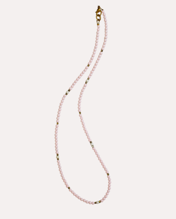 Light Pink Dream tiny beads necklace