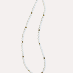 "White Dream" tiny beads necklace