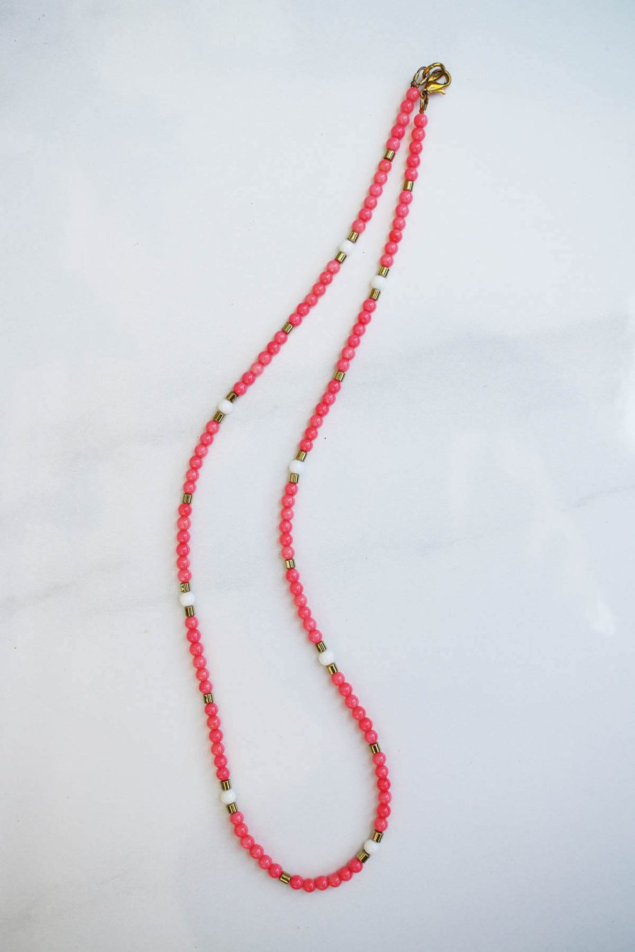 rose Dream tiny beads necklace